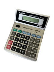 Desktop Electronic Calculator Basic 8-Digit Dual Power LCD Display for Office Business V563-KADIO