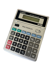 Desktop Electronic Calculator Basic 8-Digit Dual Power LCD Display for Office Business V563-KADIO