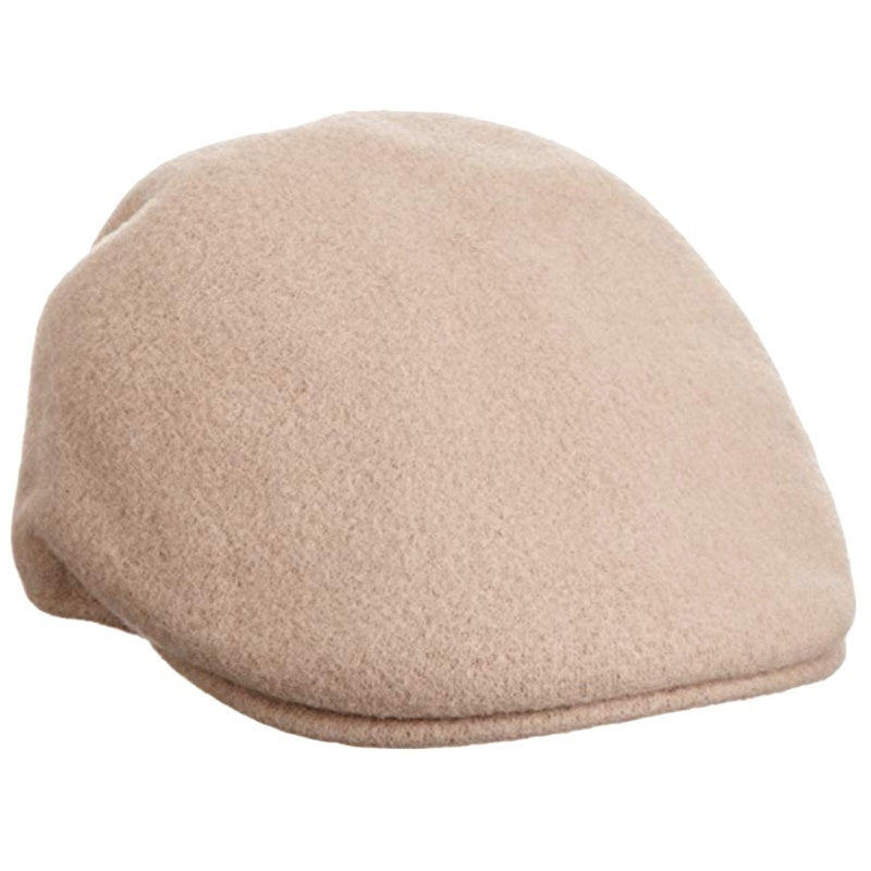 KANGOL Seamless Wool 507 Cap K0875FA Warm Winter Ivy Hat - Sand - XL V563-KANGOL-K0875FA-SND-XL