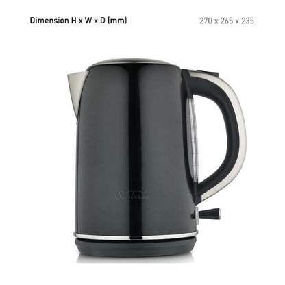 Sunbeam 1.7l Simply Stylish Black Fast Boil Cordless Kettle V563-KEP4007BK