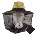 Mosquito Hat Net Head Protector Bee Bug Mesh Insect Mozzie Fishing Fly - Black V563-KIT-2432-BLACK