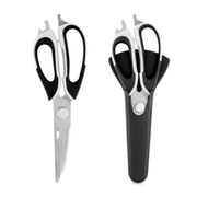 7 in 1 Multi Purpose Kitchen Super Scissors w/ Magnetic Case for Meat Nuts V563-KU0107