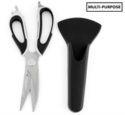 7 in 1 Multi Purpose Kitchen Super Scissors w/ Magnetic Case for Meat Nuts V563-KU0107