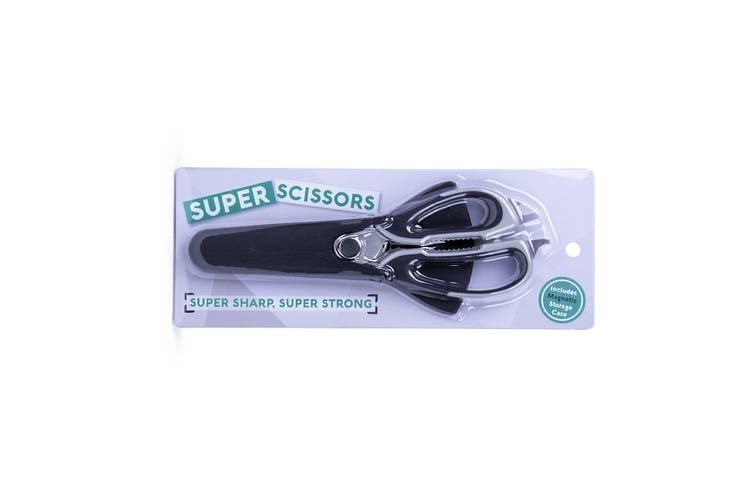 7 in 1 Multi Purpose Kitchen Super Scissors w/ Magnetic Case for Meat Nuts V563-KU0107