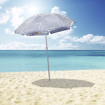 Outdoor Garden Beach Umbrella 1.8m Sun Shade w/Carry Bag Tilt Pool Sun Protection AU V563-LD0075-MKN