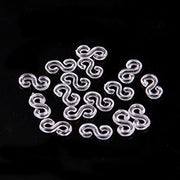 4800 LOOM BANDS Rubber Refill Kit DIY Magical Bracelet 192 S Clips 16 Hooks BULK - Rainbow V563-LOOMBANDS-4800-RNBW