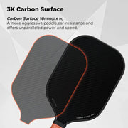 3K Graphite Carbon Fiber Pickleball Paddles Pickle Ball Racket Racquet V563-LX115734