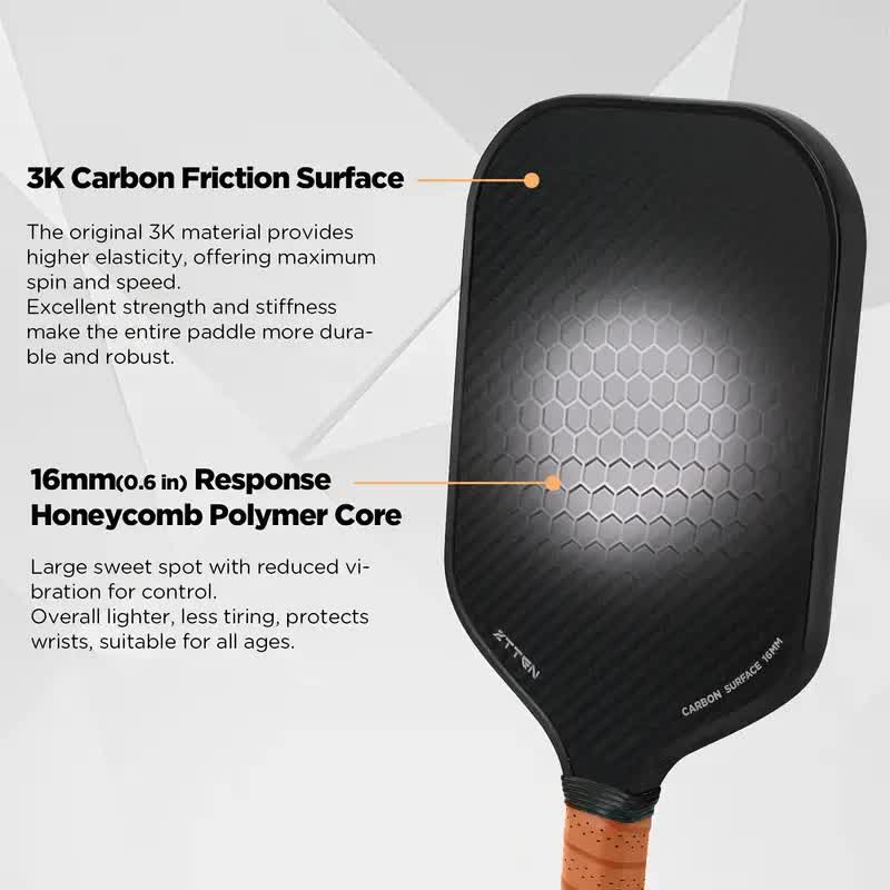 3K Graphite Carbon Fiber Pickleball Paddles Pickle Ball Racket Racquet V563-LX115734