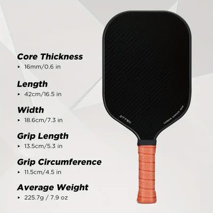 3K Graphite Carbon Fiber Pickleball Paddles Pickle Ball Racket Racquet V563-LX115734