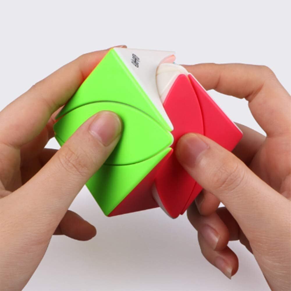 Maple Leaf Speed Cube Brain Teaser Puzzle Magic Educational Toy V563-MAPLELEAF_CUBE