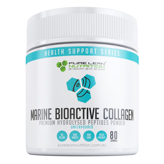 80 Servings Marine Collagen Bioactive Peptides Powder Beauty Glow for Skin Nails V563-MARINE_COLLAGEN