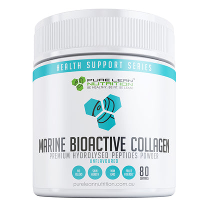80 Servings Marine Collagen Bioactive Peptides Powder Beauty Glow for Skin Nails V563-MARINE_COLLAGEN
