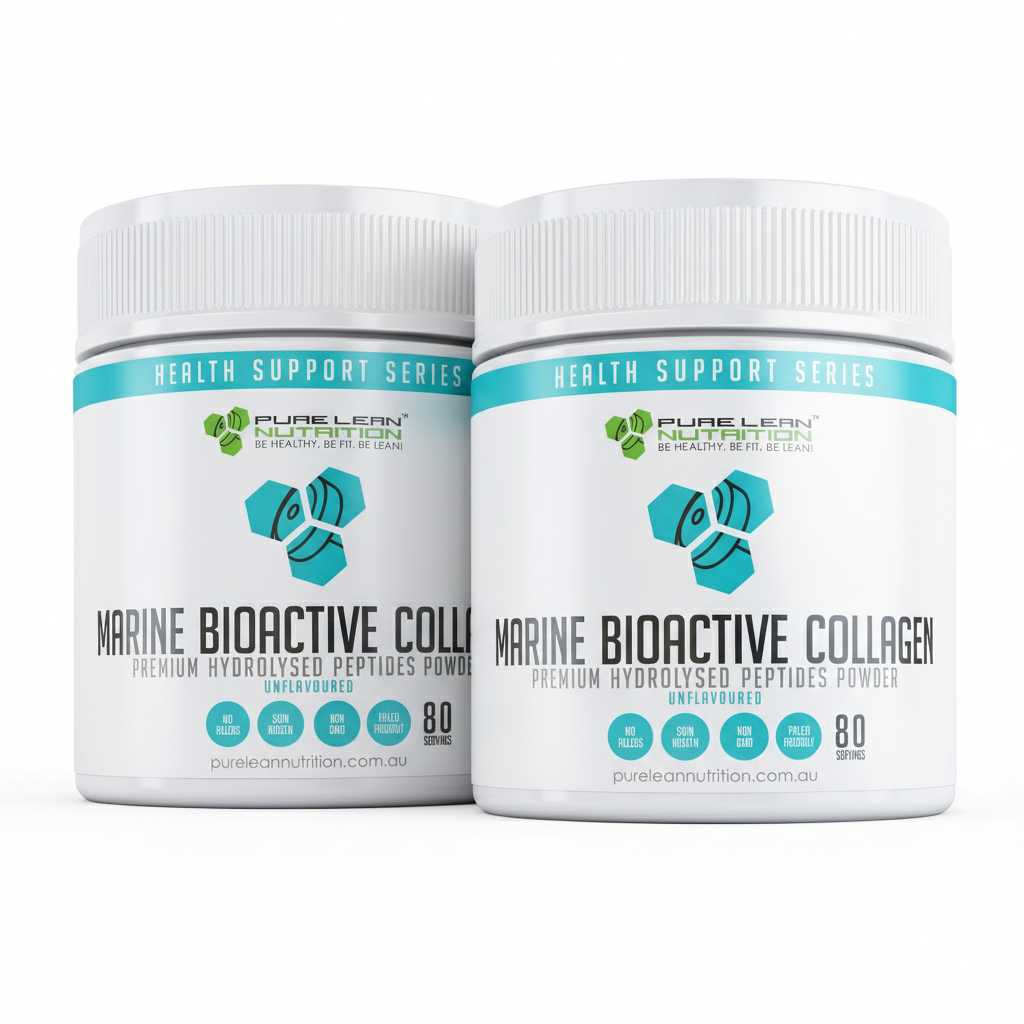 160 Servings Marine Collagen Bioactive Peptides Powder Beauty Glow for Skin Nails V563-MARINE_COLLAGEN-2PCS