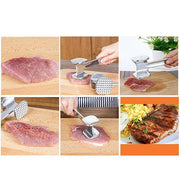 25cm Hammer Meat Tenderiser Chicken Steak Mallet Beef Handle V563-MEAT-TENDERISER_STEEL