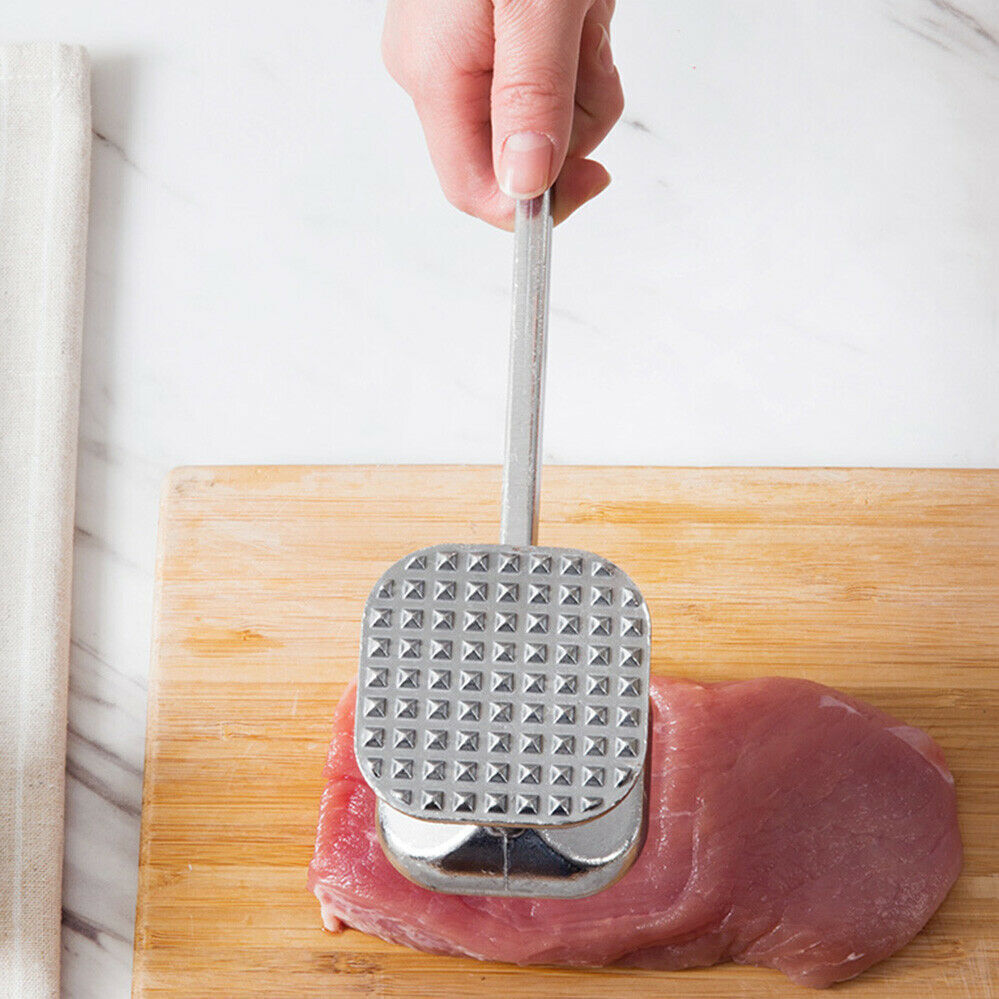 25cm Hammer Meat Tenderiser Chicken Steak Mallet Beef Handle V563-MEAT-TENDERISER_STEEL