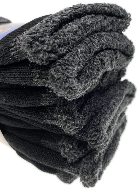 6 Pairs Heavy Duty Merino Wool Work Socks Extra Thick Cushion (Size 11-14) V563-MERINOSOCKS-11_14-2PK