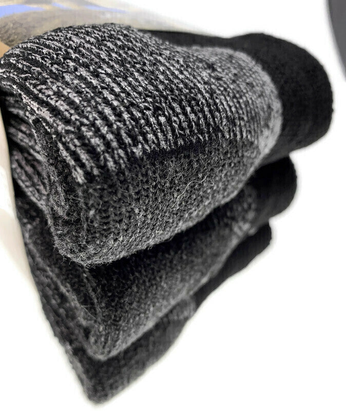 6 Pairs Heavy Duty Merino Wool Work Socks Extra Thick Cushion (Size 11-14) V563-MERINOSOCKS-11_14-2PK