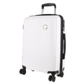 Pierre Cardin Inspired Milleni Cabin Luggage Bag Travel Carry On Suitcase 54cm (39L) - White V563-MONACO-CABIN-WHITE