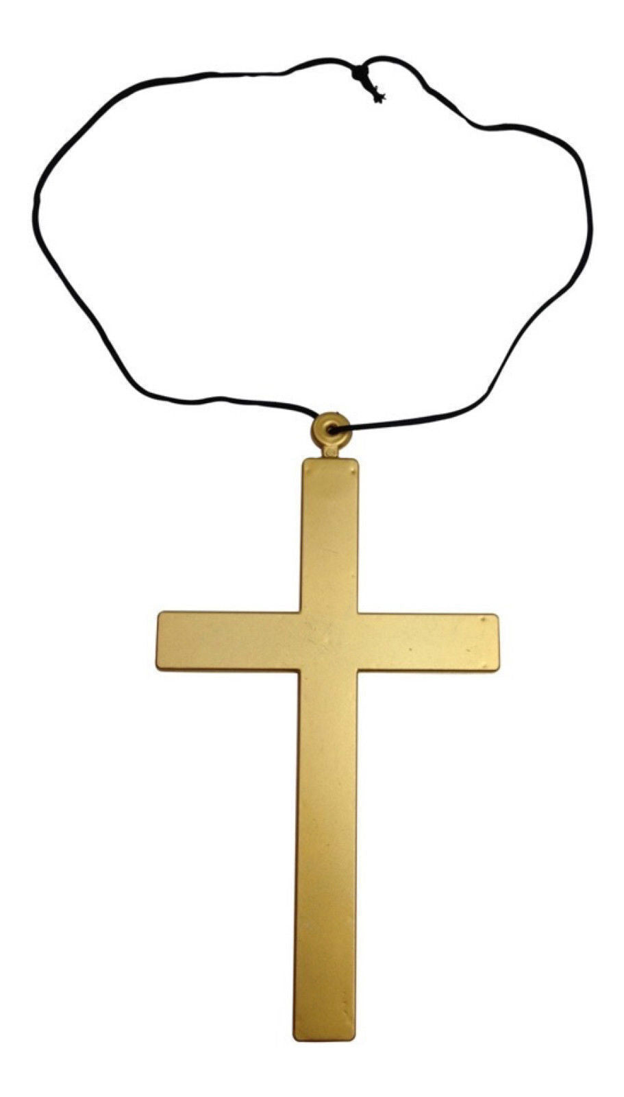 MONK CROSS Priest Costume Fancy Dress Necklace Religious Nun Accessory Halloween V563-MONKCROSS