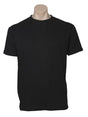 Plain T-Shirt 100% COTTON Basic Blank Tee Mens Ladies Casual BULK Adults - Black - XXL V563-MPLAINT-BLK-XXL