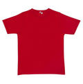 Plain T-Shirt 100% COTTON Basic Blank Tee Mens Ladies Casual BULK Adults - Red - L V563-MPLAINT-RED-L