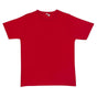 Plain T-Shirt 100% COTTON Basic Blank Tee Mens Ladies Casual BULK Adults - Red - L V563-MPLAINT-RED-L