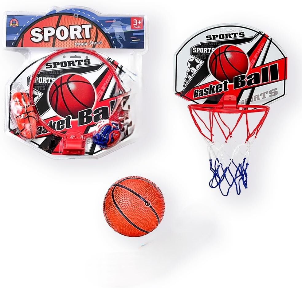 Mini Basketball Hoop Ring Kids Toy Children Door Indoor Hang Backboard V563-MS269-2