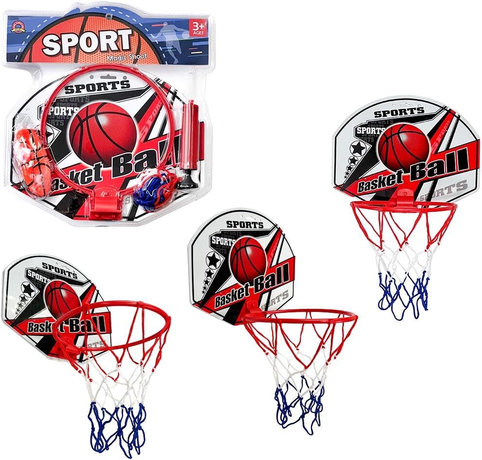 Mini Basketball Hoop Ring Kids Toy Children Door Indoor Hang Backboard V563-MS269-2