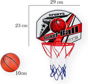 Mini Basketball Hoop Ring Kids Toy Children Door Indoor Hang Backboard V563-MS269-2