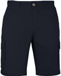 Mens Cargo Shorts 100% Cotton Casual Work Wear Half Pants Summer Army Military - Black - 36 (92cm) V563-MS84-BLK-36_92