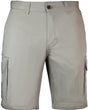 Mens Cargo Shorts 100% Cotton Casual Work Wear Half Pants Summer Army Military - Fawn - 32 (82cm) V563-MS84-FAWN-32_82