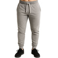 Mens Skinny Track Pants Slim Fit Joggers Gym Cuffed Sports Trousers - Grey - XXL