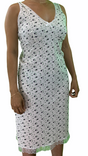 Womens Ladies Cotton Nightie Night Gown Slip Petticoat PJs Sleepwear Dress - Purple - 12 V563-NI-007-PURPLE-12