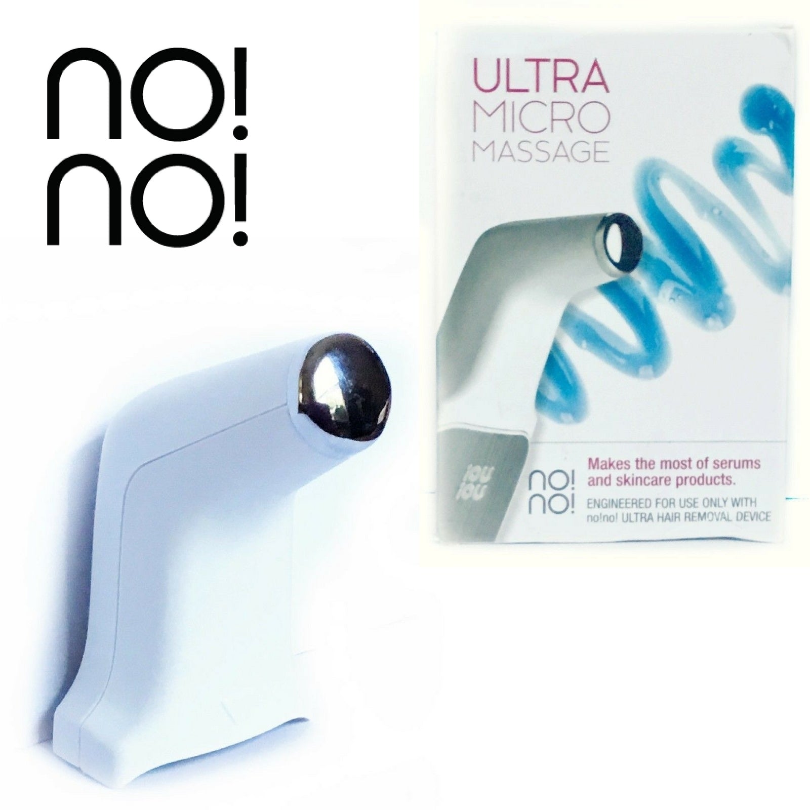 no!no! Ultra Micro Massage MicroMassage Beauty Tip Hair Removal Skin Care V563-NONO-RDC-01950