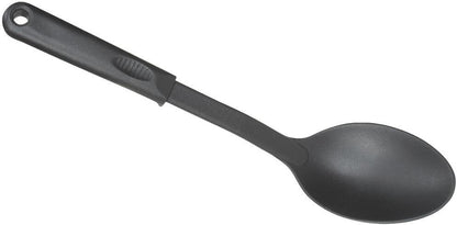 6x 32cm Nylon Serving Spoon in Black V563-NYLON_SPOON-6PCS