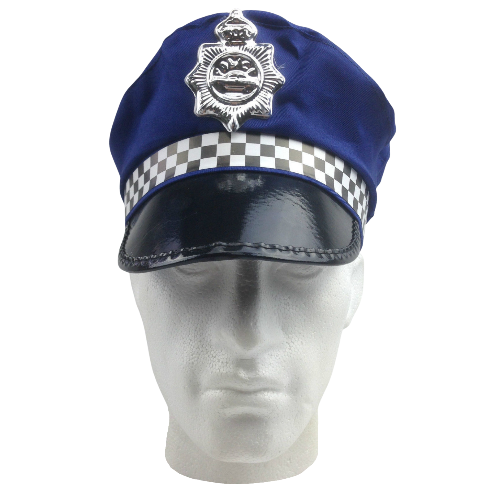 Police Officer Captain HAT Pilot Cop Navy Sailor Costume Party Cap Fancy Dress V563-OFFICERHAT-POLICEHAT-BLUE
