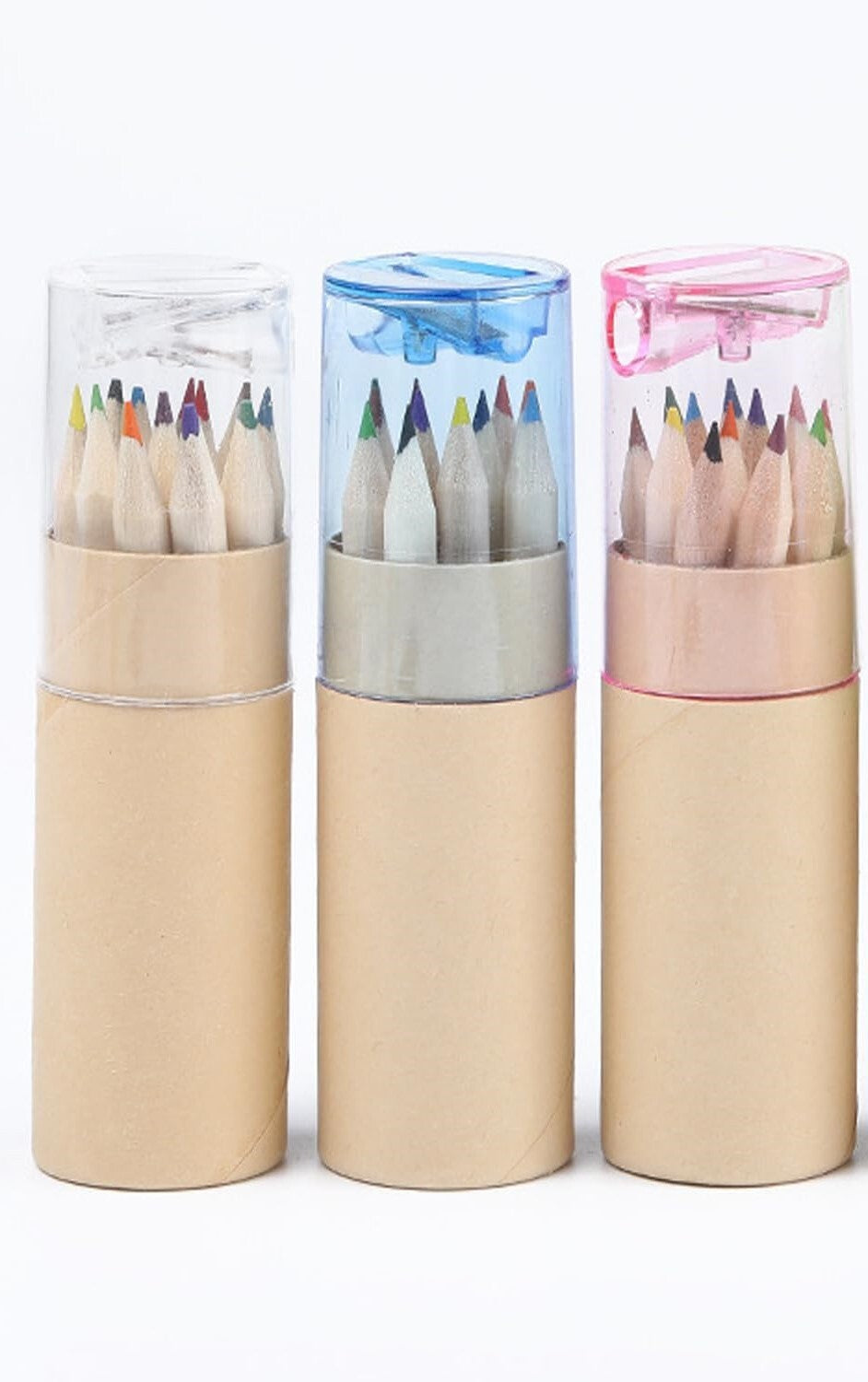 18pcs Mini Colour Pencils Junior Artist Coloured Pencils Kids Drawing Pencil V563-P403-1PK