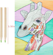 18pcs Mini Colour Pencils Junior Artist Coloured Pencils Kids Drawing Pencil V563-P403-1PK