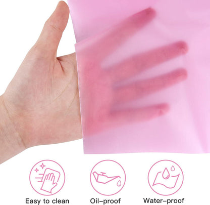 Table Cloth Cover Reusable & Washable Xmas Party 137cm x 274cm (54"x108") in Light Pink V563-PA049-LIGHTPINK