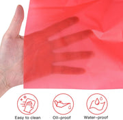 Table Cloth Cover Reusable & Washable Xmas Party 137cm x 274cm (54"x108") in Red V563-PA049-RED