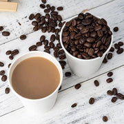 1000pcs 6oz Premium White Paper Coffee Takeaway Cups Bulk V563-PA0641-50-1BOX