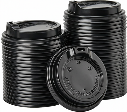 1000x Plastic Coffee Cup Sip Lids Suits 8oz/10oz Cups Take Away Bulk 80mm V563-PA0803-50-1BOX