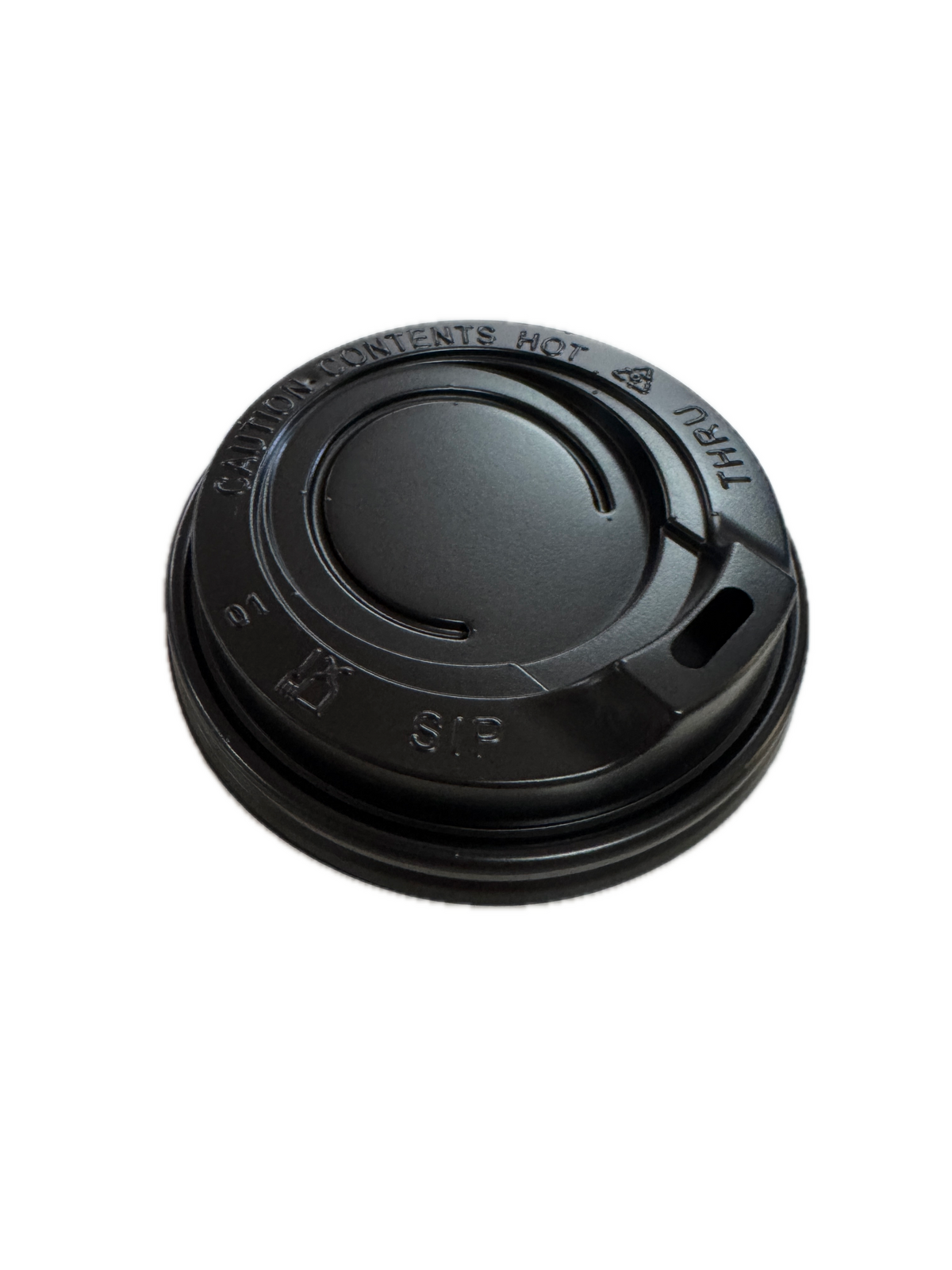 1000x Plastic Coffee Cup Sip Lids Suits 8oz/10oz Cups Take Away Bulk 80mm V563-PA0803-50-1BOX
