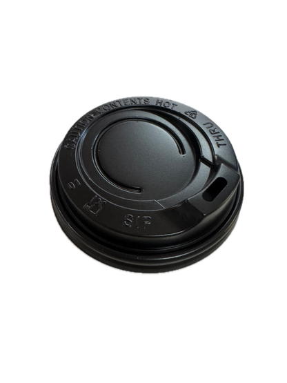 1000x Plastic Coffee Cup Sip Lids Suits 8oz/10oz Cups Take Away Bulk 80mm V563-PA0803-50-1BOX