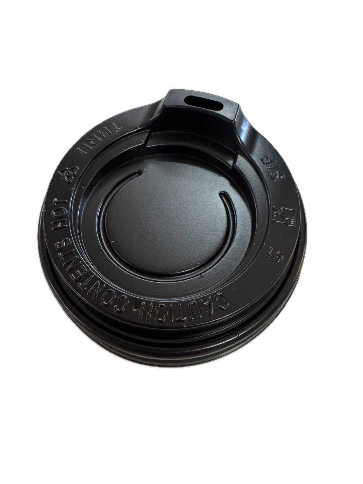 1000x Plastic Coffee Cup Sip Lids Suits 8oz/10oz Cups Take Away Bulk 80mm V563-PA0803-50-1BOX
