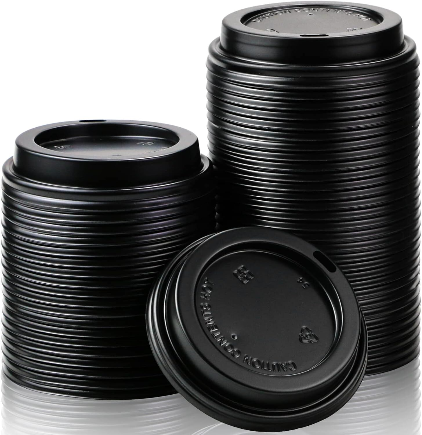 1000x Plastic Coffee Cup Sip Lids Suits 8oz/10oz Cups Take Away Bulk 80mm V563-PA0803-50-1BOX
