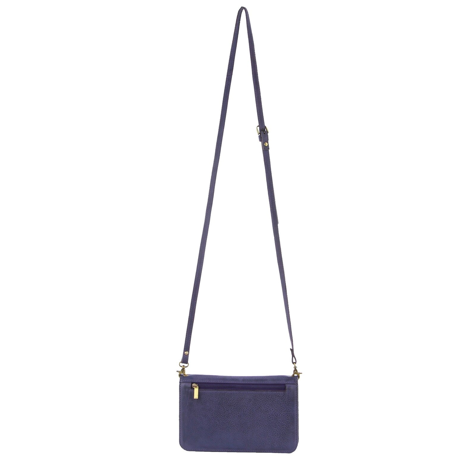 Pierre Cardin Ladies Womens Clutch Leather Wallet Purse RFID Protected - Purple V563-PC-1184-PURPLE
