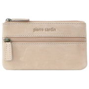 Pierre Cardin Ladies Womens Genuine Leather RFID Coin Purse Wallet - Pink V563-PC-1349-PINK