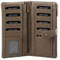 Pierre Cardin Women RFID Italian Leather Wallet Purse Credit Card Holder - Taupe V563-PC-1887-TAUPE