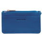 Pierre Cardin Womens Soft Italian Leather Coin Purse Holder Wallet - Aqua V563-PC-2277-AQUA